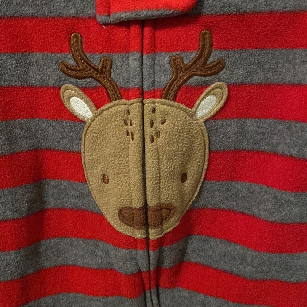 Just One You by Carter’s Zip up Christmas Onesie 3M